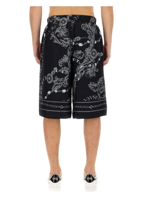 Versace Jeans Couture Chain Couture Bermuda Shorts