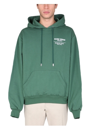 Gcds Sweatshirt With Embroidered College
