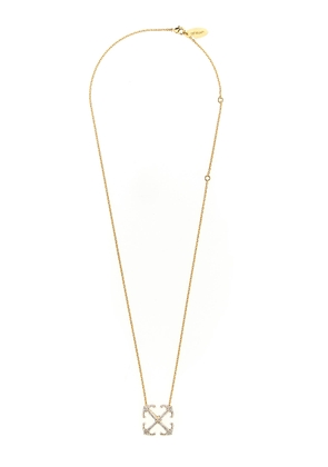 Off-White Arrow Strass Necklace