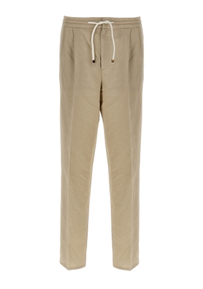 Brunello Cucinelli Linen Blend Trousers