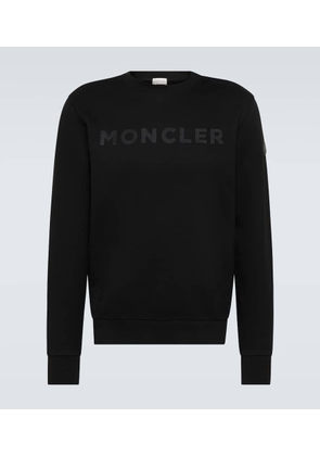 Moncler Logo cotton jersey sweatshirt