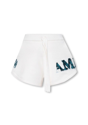 Amiri Logo Patch Drawstring Shorts