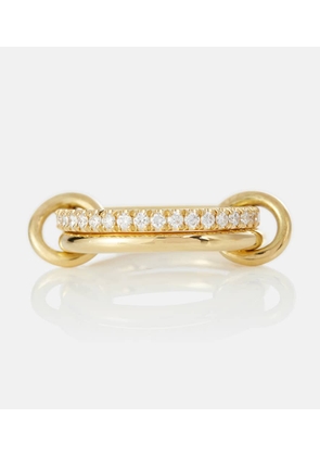 Spinelli Kilcollin Ceres Deux 18kt yellow gold ring with diamonds