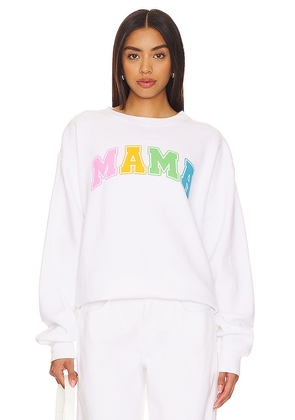 Show Me Your Mumu Stanley Sweatshirt in White. Size S, XS.