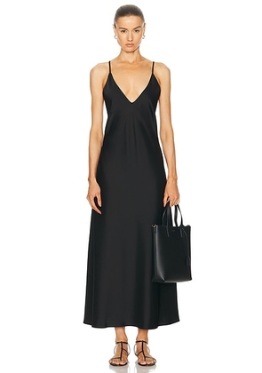 LESET Barb Backless Dress in Black - Black. Size L (also in M, S).