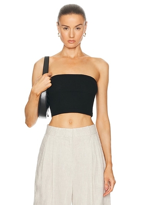 AGOLDE May Tube Top in Black - Black. Size L (also in M, S, XL, XS).
