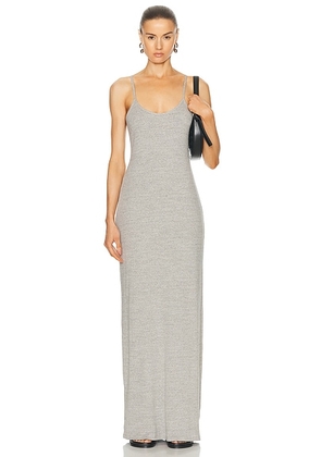 NILI LOTAN Judy Dress in Grey Melange - Grey. Size L (also in M, S, XS).