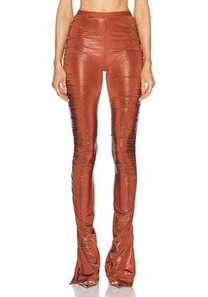RICK OWENS LILIES Svita Pant in Tangerine - Rust. Size 38 (also in 40, 42, 44).