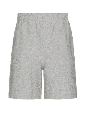 Beyond Yoga Take It Easy Short in Silver Mist - Grey. Size L (also in M, S, XL/1X).