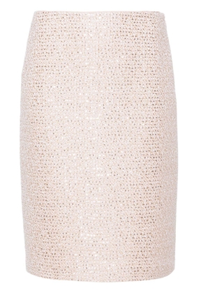 Twinset Boucle Pencil Skirt