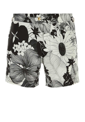 Tom Ford Allover Floral Print Swim Shorts