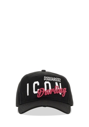 Dsquared2 Baseball Hat With D2 Patch