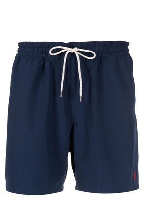 Polo Ralph Lauren embroidered Polo Pony swim shorts - Blue
