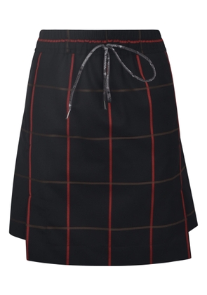 Vivienne Westwood Check Pleated Skirt
