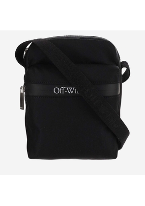 Off-White Black Nylon Bag With Logo