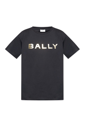 Bally Logo Printed Crewneck T-Shirt