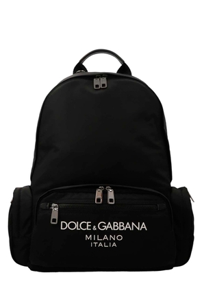 Dolce & Gabbana Logo Nylon Backpack