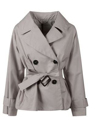 Max Mara The Cube Jtrench Double-Breasted Long Coat