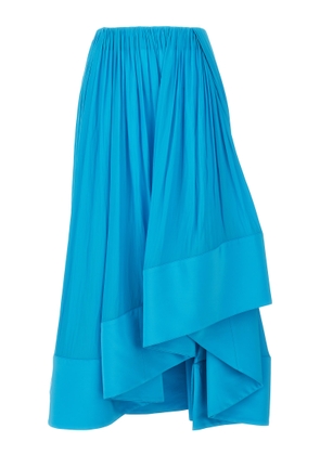 Lanvin Asymmetrical Midi Skirt