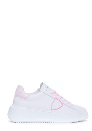 Philippe Model Tres Temple Lace Up Sneakers