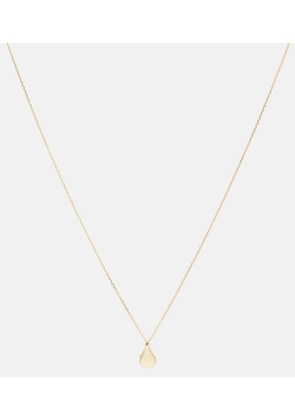 Stone and Strand Golden Droplet 10kt gold necklace