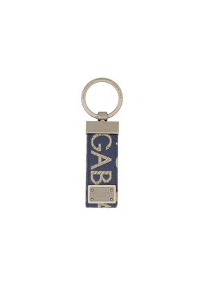 Dolce & Gabbana Keychain With Logoed Label