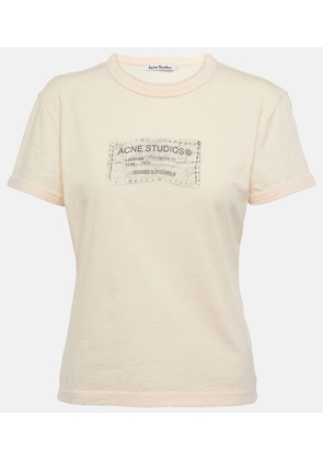 Acne Studios Logo printed cotton jersey T-shirt