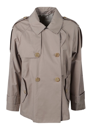 Max Mara The Cube Jtrench Double-Breasted Long Coat