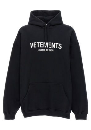 Vetements Limited Edition Logo Hoodie