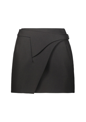 Wardrobe.nyc Wrap Skirt Mini