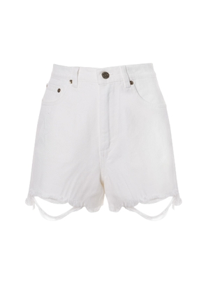 Golden Goose Shorts With Rips