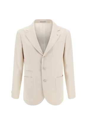 Brunello Cucinelli Deconstructed Jacket With Patch Pockets