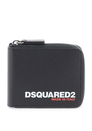 Dsquared2 Logo-Printed Zip-Around Wallet