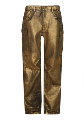 R13 Cargo Buttoned Belted Trousers