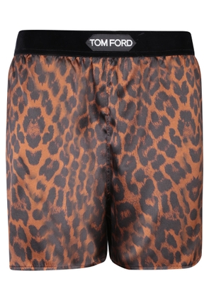 Tom Ford Leopard Pajama Short