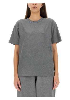 T By Alexander Wang T-Shirt With Logo