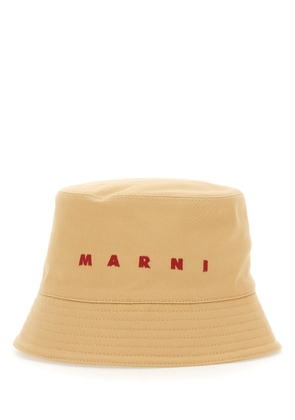 Marni Bucket Hat With Logo