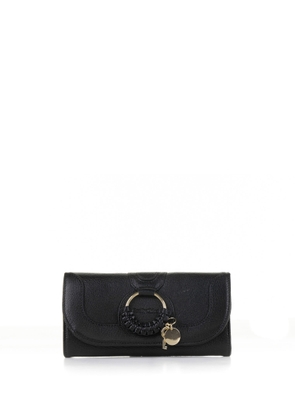 See By Chloé Hana Black Leather Wallet