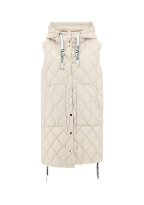 Quilted Down Vest Max Mara The Cube