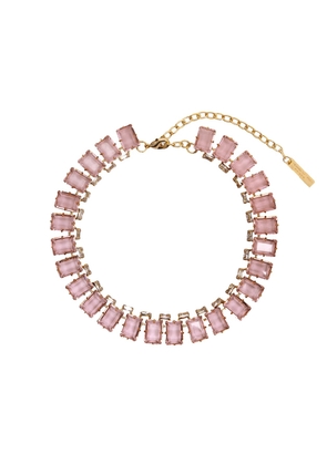 Ermanno Scervino Necklace With Pink Stones
