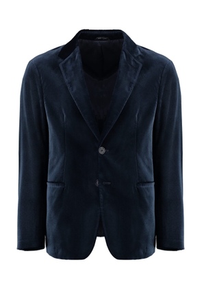 Giorgio Armani Single-Breasted Velvet Jacket