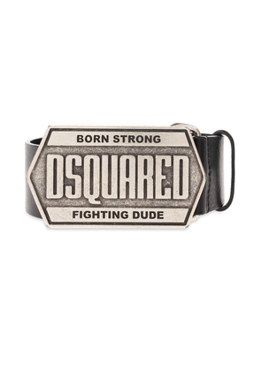 Dsquared2 Logo Plaque Buckle Belt