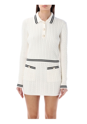 Alessandra Rich Knitted Polo