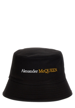 Alexander Mcqueen Logo Bucket Hat