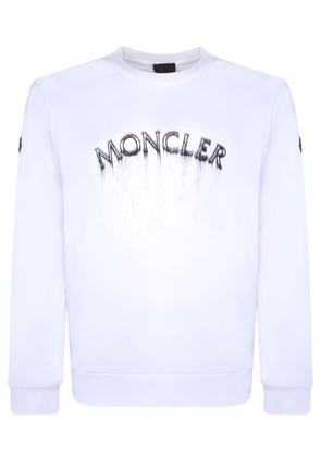 Moncler Logo White Sweatshirt