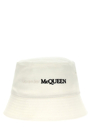 Alexander Mcqueen Logo Bucket Hat