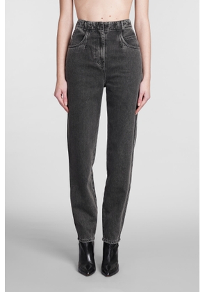 Iro Gretta Jeans In Grey Cotton