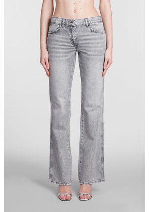 Iro Barni Jeans In Grey Cotton