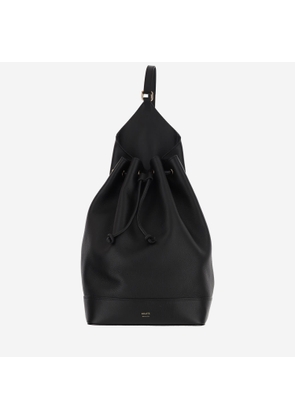 Khaite Leather Backpack With Logo