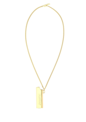 Ambush Gold Metal Lighter Case Necklace
